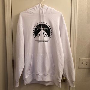 White 'Paramount' hoodie